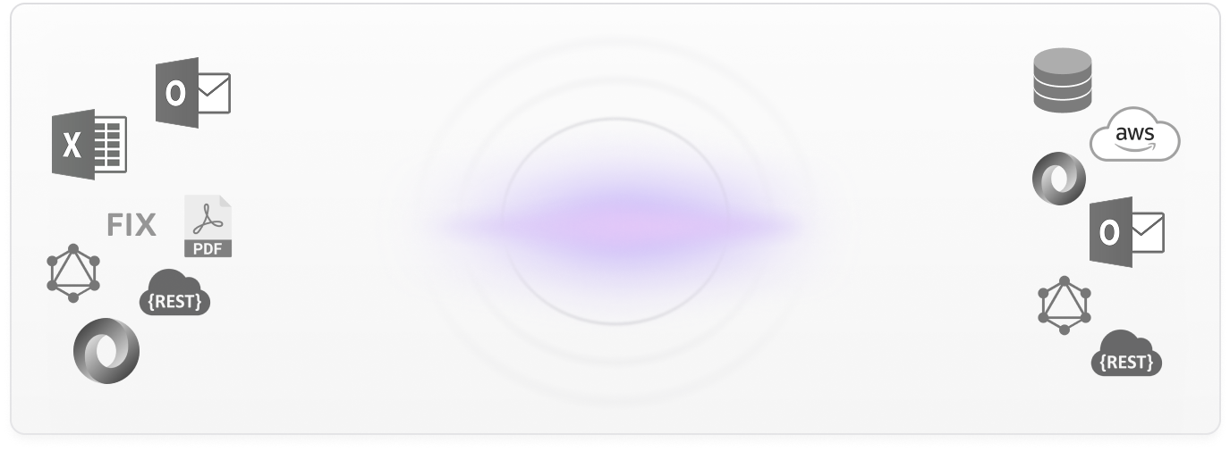 Data Ingestion Illustration Background